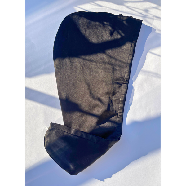 Reversible Mulberry Silk Hair Drying Towel /Double sided Turban