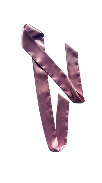 100% Mulberry Silk narrow hair neck ribbon scarf