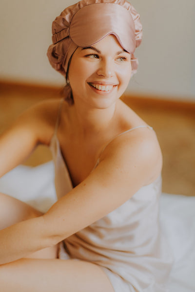 22 Momme Mulberry Silk Bonnet  |  Sleep Cap