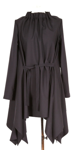 Black Trapeze Dress