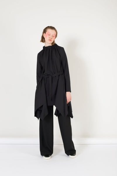 Black Trapeze Dress