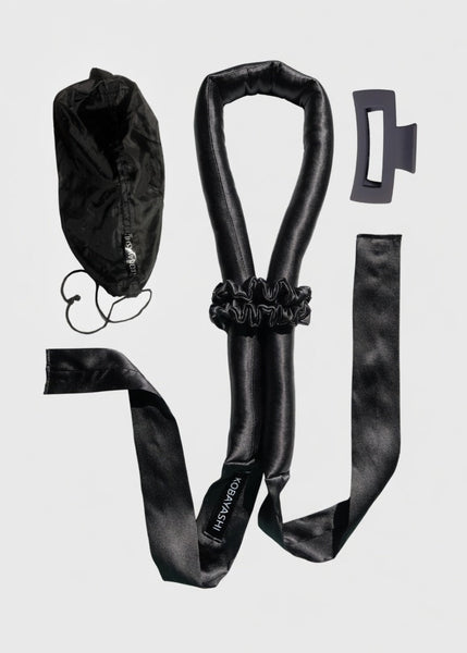 Large Mulberry Silk Heatless Hair Curler Set | Long Ribbon Ties