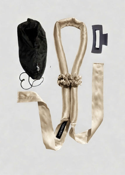 silk curler zīda matu rullis 