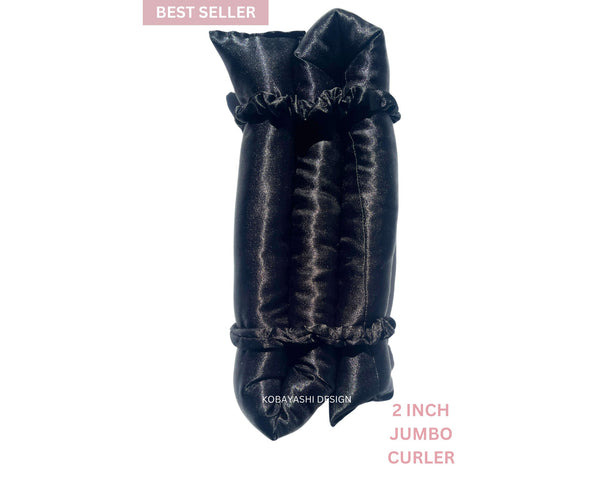 Extra-Large Heatless Silk Curler Set | 100% 6A Mulberry Silk