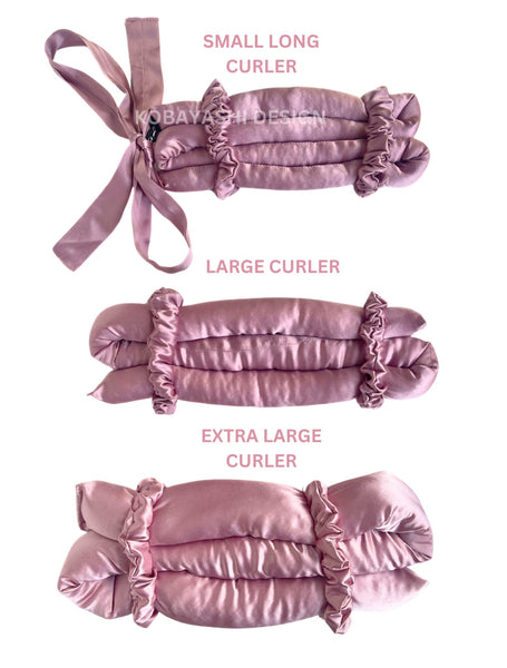 Extra-Large Heatless Silk Curler Set | 100% 6A Mulberry Silk