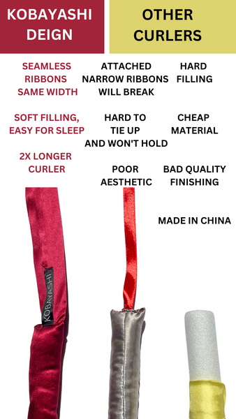 Classic Silk Heatless Hair Curler | Small & Long Design | BESTSELLER