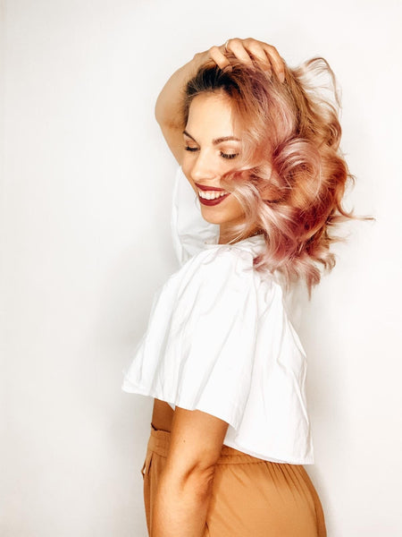 <img alt="zīda matu rulls lokotājs ar lentām silk heatless curler"