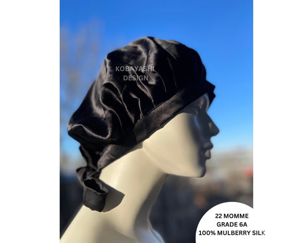 22 Momme Mulberry Silk Bonnet  |  Sleep Cap