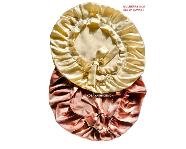 22 Momme Mulberry Silk Bonnet  |  Sleep Cap