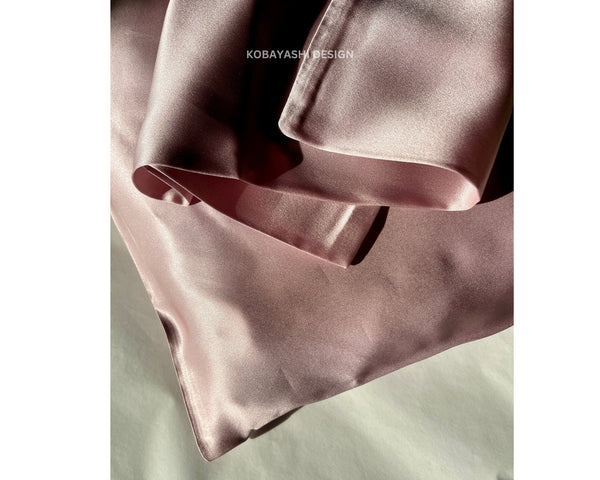 Red Mulberry Silk pillowcase Queen size