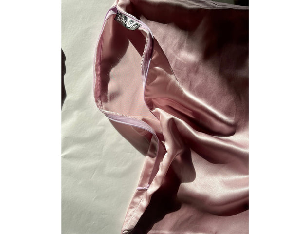 Red Mulberry Silk pillowcase Queen size