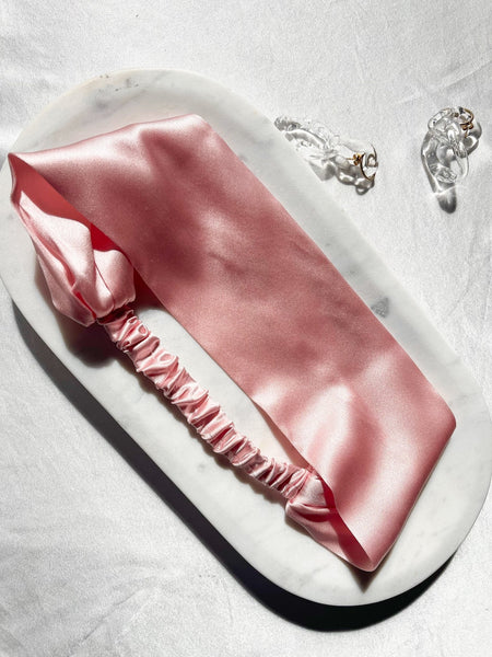 Wide Silk Headband | 100% 6A Mulberry Silk |