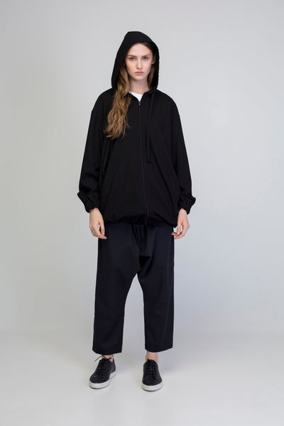 Unisex Virgin Wool Bomber jaka